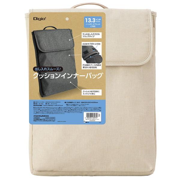 Nakabayashi ノートパソコン / タブレットPC対応 [〜13.3インチ] インナーバッグ...