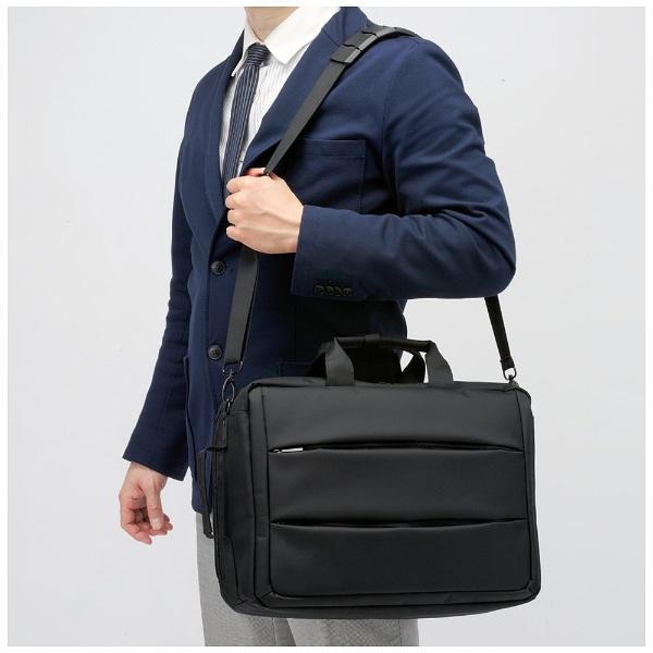Nakabayashi 3WAYキャリングバッグ[15.6インチ対応]（ブラック）　CB-262BK