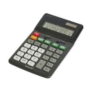 Nakabayashi 電卓 「スタンダードM」 ECD-SD02-BK （ブラック）