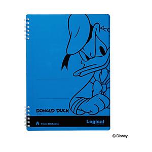 Nakabayashi [ノート] ナカバヤシ スイング・ロジカルWリングノート ディズニー モダン...