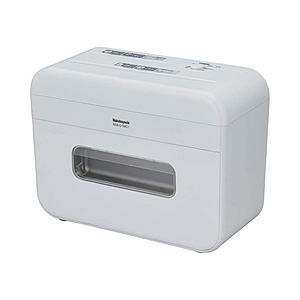 Nakabayashi パーソナルシュレッダ デスクトップ  ライトグレー  ［マイクロカット /A...