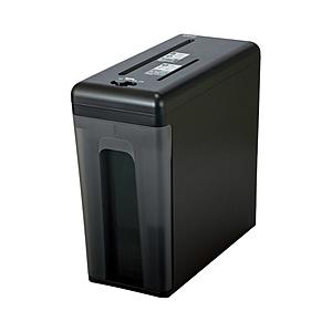 Nakabayashi パーソナルシュレッダ ノイズレス スリム    ［クロスカット /A4サイズ...