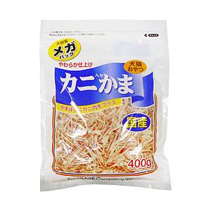 藤沢商事 カニ入りかま　メガパック　400g 【864】｜y-sofmap