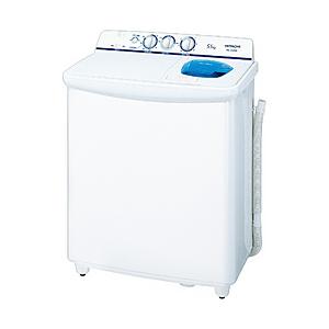 HITACHI(日立) 2槽式洗濯機 「青空」（洗濯5.5kg）　PS-55AS2-W 【お届け日時...