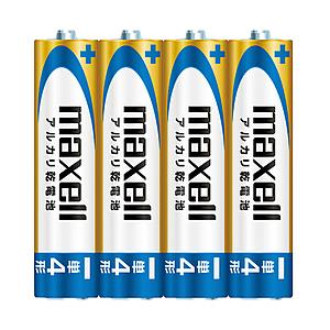 maxell マクセル　アルカリ乾電池単４（４個入り）   LR03(GD)4P