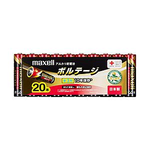 maxell LR6(T) 20P （アルカリ乾電池「ボルテージ」/単3形/20本シュリンクパック） [振込不可]｜y-sofmap