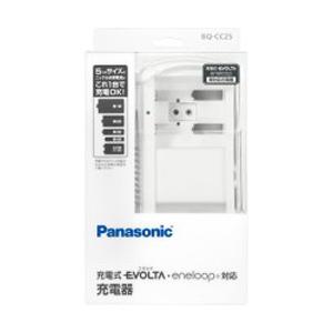 Panasonic(パナソニック) BQ-CC25 単1〜4形・6P形充電式電池専用充電器