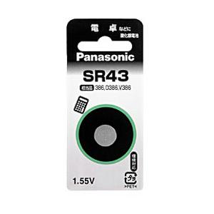 Panasonic(パナソニック) 【酸化銀電池】 SR43P