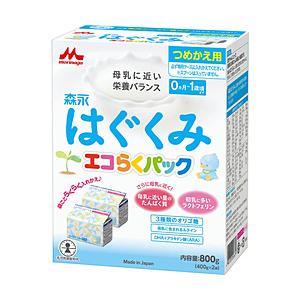 森永チルミル　エコらくパック（800g×6箱）　スプーンおまけ チルミル エコらくパック つめかえ用 通販 | 食品