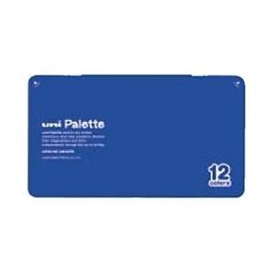 三菱えんぴつ [色鉛筆] No.880　uni Palette　青 12色 K88012CPLT.3...