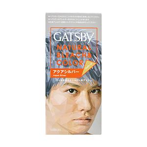 マンダム 【GATSBY（ギャツビー）】ナチュラルブリーチカラーアクアシルバー〔ブリーチ〕