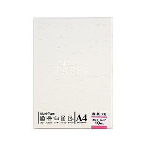 マルアイ 〔各種プリンタ〕OA用紙 和紙 大札 厚口 110 0.29mm [A4 /10枚] 白 ...