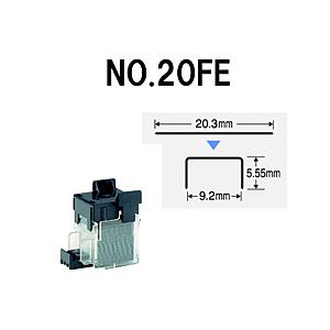マックス 電子ホッチキスカートリッジNO20FE   MS92309 [振込不可]