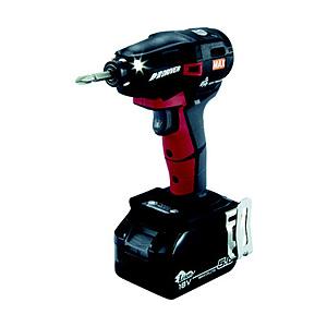 マックス 18V充電静音ドライバセット5.0Ah  赤 PJ-SD102-B2C/1850A