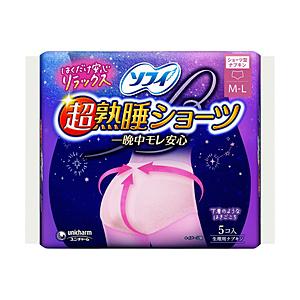 ユニチャーム sofy（ソフィ）超熟睡ショーツ（5枚） [振込不可]