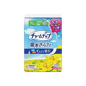 ユニチャーム 【チャームナップ】 吸水さらフィ 長時間快適用 22枚入〔サニタリー用品（生理用品）〕