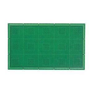 山崎産業 （屋外用マット）エバックサンステップマット　#6　緑　F1316