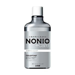 LION NONIO(ノニオ) プラスホワイントニング デンタルリンス フレッシュホワイトミント 洗...