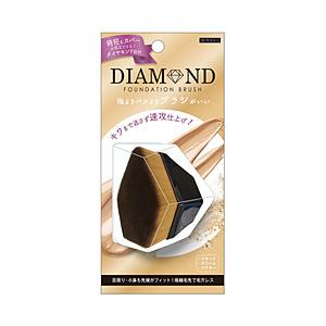 ラッキーウィンク ダイヤモンドファンデーションブラシブラック