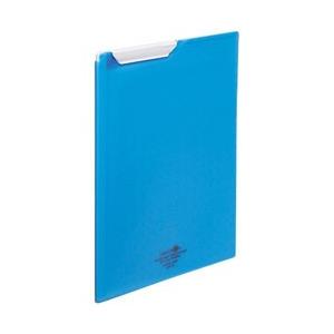 リヒトラブ [ファイル]AQUA DROPs クリップファイル A4　F50678  青