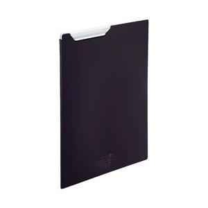 リヒトラブ [ファイル]AQUA DROPs クリップファイル A4　F506724　黒