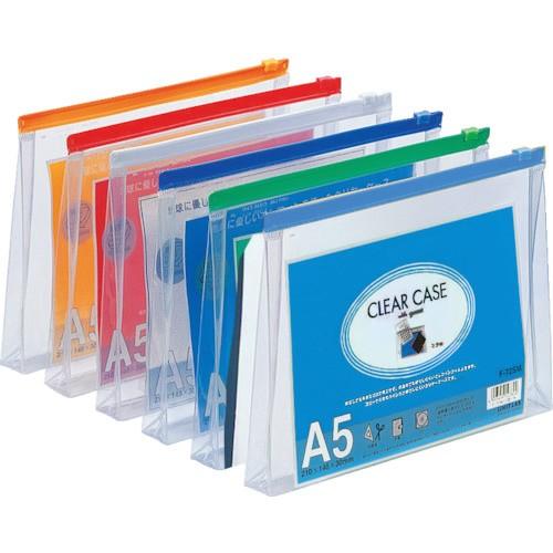 リヒトラブ リヒト　Ａ５クリヤーケース（マチ付）　藍