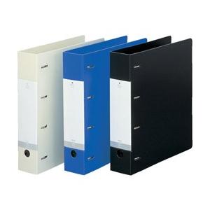 リヒトラブ リヒト　A4　D型リングファイル（4穴）　黒 G128024