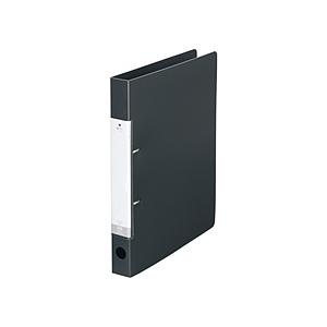 リヒトラブ D型リングファイル 黒