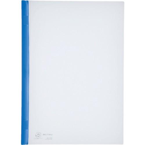 リヒトラブ リヒト　Ａ４／Ｓ厚綴じスライドバーファイル（１０冊入）　青
