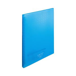リヒトラブ クリヤーブック＜ポケット交換タイプ＞（ポケット15枚） A4 ブルー   N-7015-...