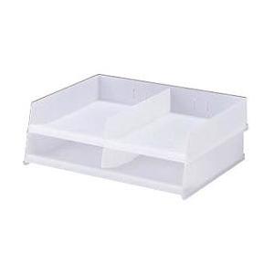 リヒトラブ フリーサイズレタートレー （A4サイズ・乳白）　A-7312-1