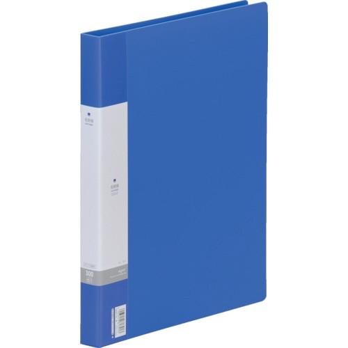 リヒトラブ リヒト　名刺帳＜ポケット交換タイプ　３００名＞　青