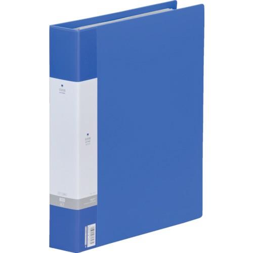 リヒトラブ リヒト　名刺帳＜ポケット交換タイプ　８００名＞　青