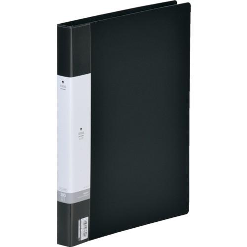 リヒトラブ リヒト　名刺帳＜ポケット交換タイプ　３００名＞　黒