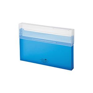 リヒトラブ コングレスケース AQUA DROPs［A4サイズ］  青 A-5024-8