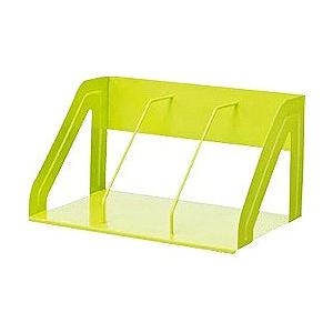 リヒトラブ ブックスタンド（A4・黄緑）A-7345-6