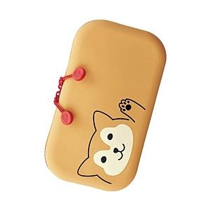 リヒトラブ [ペンケース] ファスナーポーチ SMART FIT PuniLabo  シバイヌ A-...