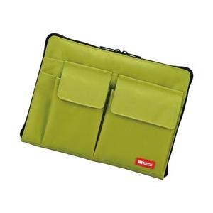 リヒトラブ バッグインバッグ A5 黄緑
