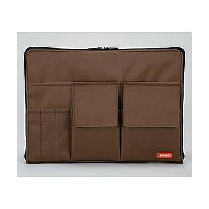 リヒトラブ バッグインバッグ A4（茶）A-7554-9