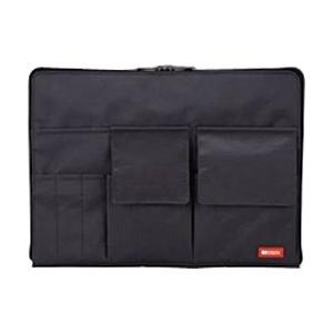 リヒトラブ バッグインバッグ A4（黒）A-7554-24 【864】