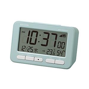 リズム時計 目覚まし時計 【フィットウェーブＤ２３４】 ブルー 8RZ234SR04 ［デジタル /...
