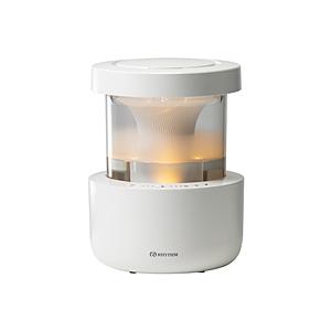 リズム時計 洗いやすい、くつろぎの加湿器 MIST350 ライトグレー 9YYA29RH08F ［超...