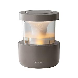 リズム時計 洗いやすい、くつろぎの加湿器 MIST350 ウォームグレー 9YYA29RH84F ［...