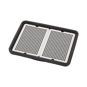 ペティオ わんトレー　ブラック　ワイド