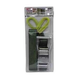 ユタカメイク ベルト荷締機コブラ　50mm×5m×1m　シボリ縫製　V50RD