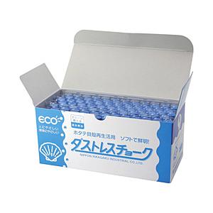 日本理化学工業 ダストレスチョーク 72本入  青 DCC-72-BU