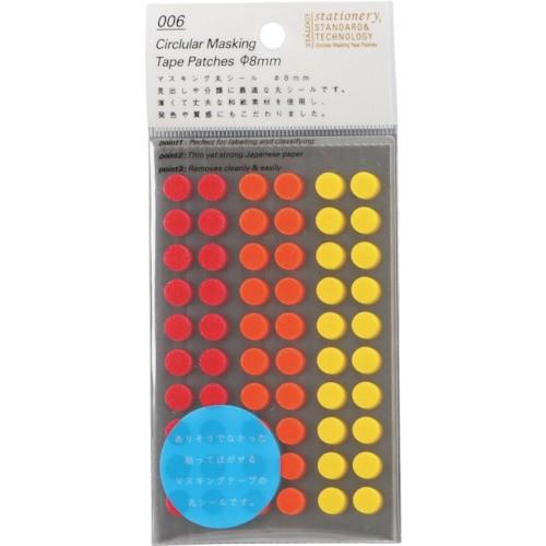 ニトムズ ＳＴＡＬＯＧＹ　丸シ−ル８ｍｍ　シャッフルファイン