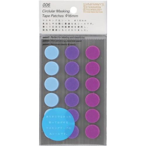 ニトムズ ＳＴＡＬＯＧＹ　丸シ−ル１６ｍｍ　シャッフルペ−ル