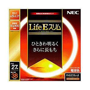 NEC 丸形スリム蛍光灯 FHC27EL-LE