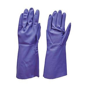 ダンロップ ビニール厚手　2双組　L　バイオレット　8673
